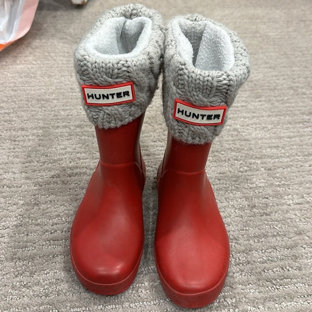 Kids, Hunter, rain boots with inserts